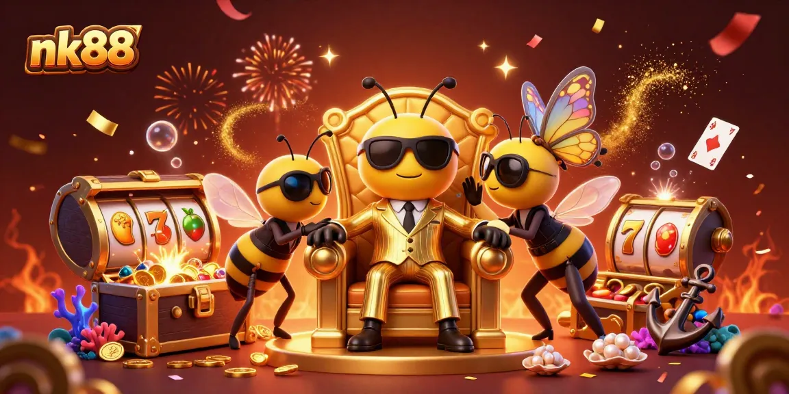 Engage in thrilling gameplay with nk88 as the bumblebee mob boss rules the casino world.