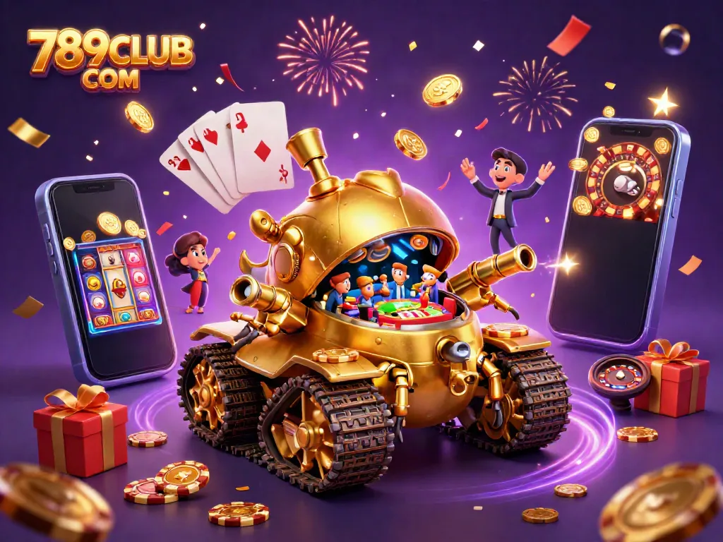 Engage in fun gameplay at 789CLUB COM with a vibrant 3D casino experience bursting with excitement and rewards.