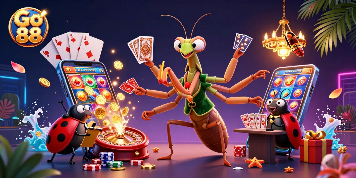 Experience thrilling action in Go 88’s exciting casino world with vibrant characters and exhilarating gaming elements.