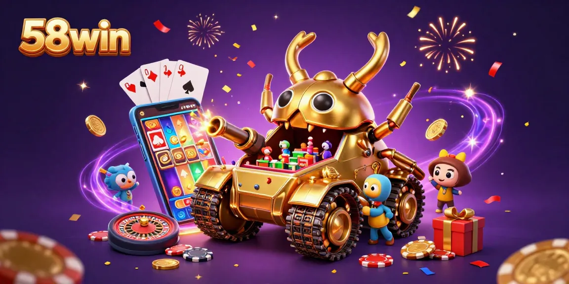 Experience thrilling casino action with the 58win golden beetle tank featuring a miniature casino.