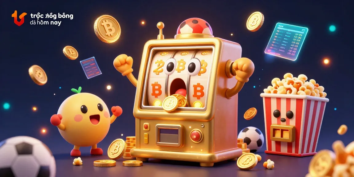 Experience trực tiếp bóng đá hôm nay with vibrant betting action and dynamic sports-themed visuals in a captivating scene.