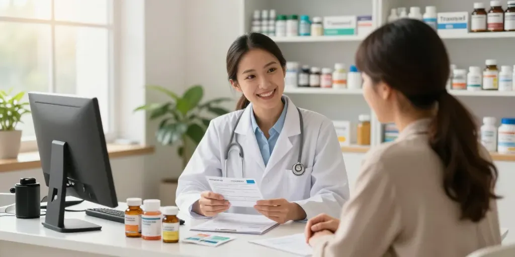 Informace od PharmDr. Procházkové během přátelské konzultace v lékárně.