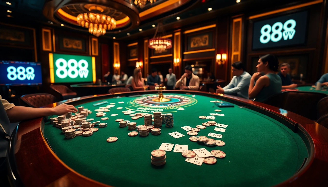 Experience the thrill of gambling at 888NEW's luxurious casino.