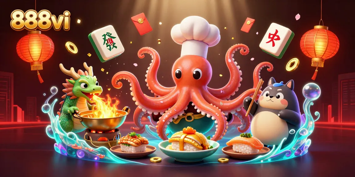 Join the excitement at 888vi with dynamic 3D illustrations of games, winning strategies, and vibrant visuals.