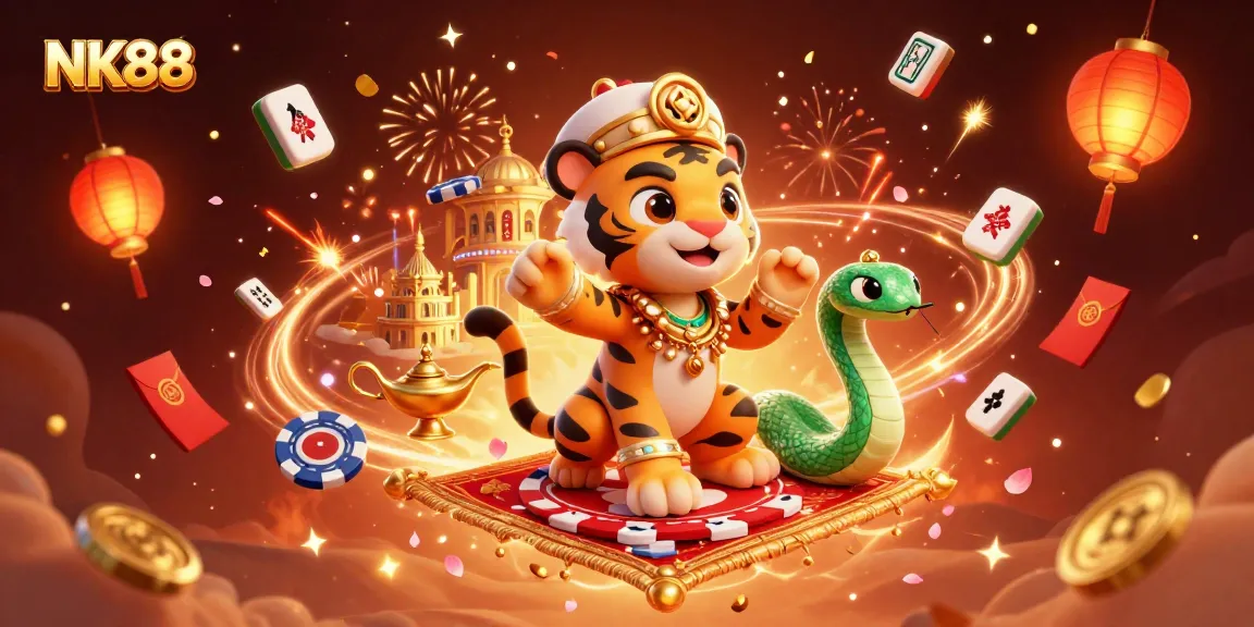 Experience thrilling action at NK88 with an enchanting scene of gambling fun!